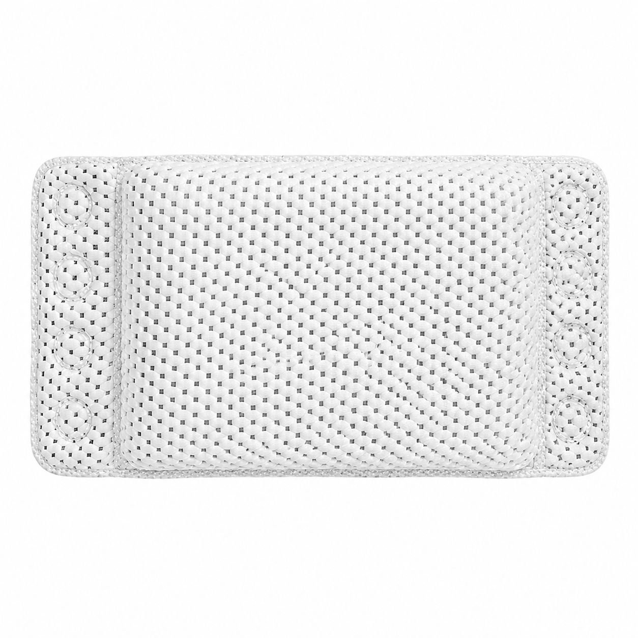 Almohada de baño, almohada de espalda, ventosa, almohada de baño, almohada pequeña para bañera de ho