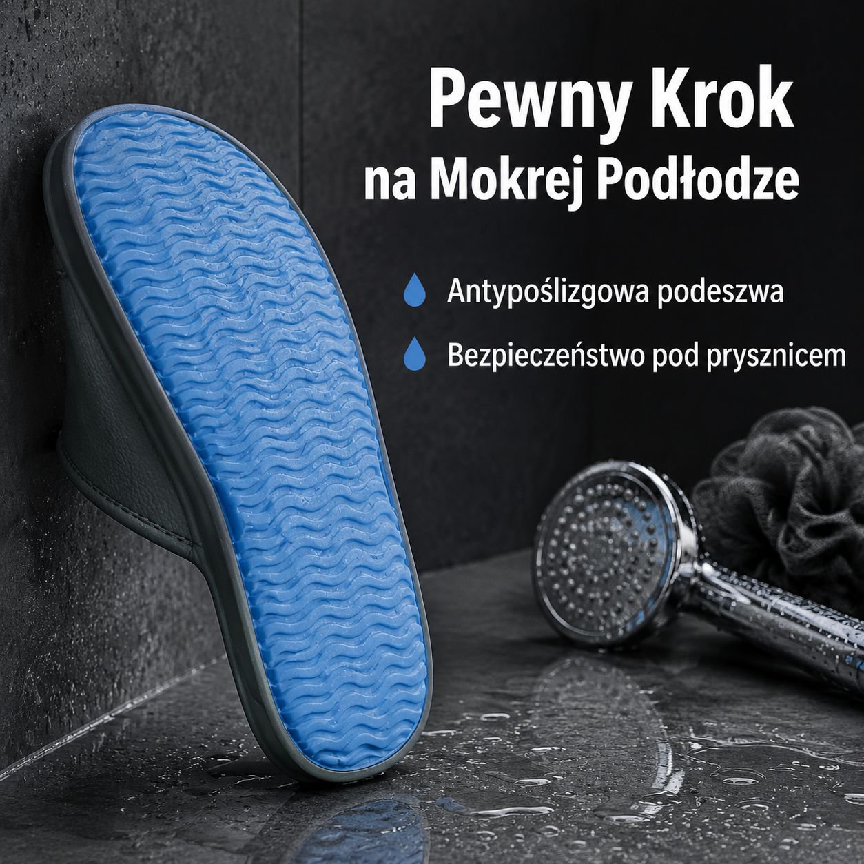 Męskie ekologiczne klapki do łazienki na zamówienie, sprzedaż hurtowa