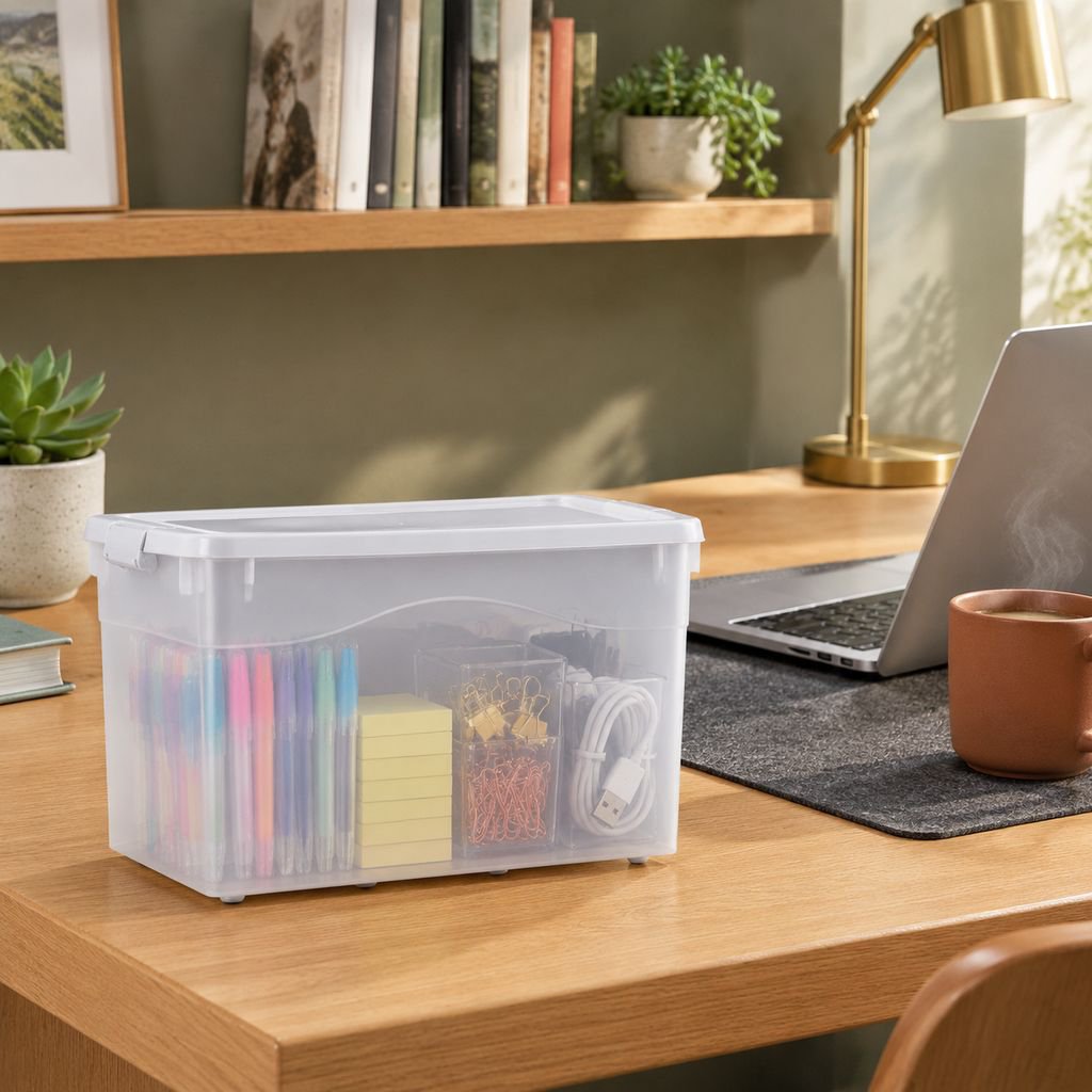 Caja de almacenamiento para ropa en el hogar