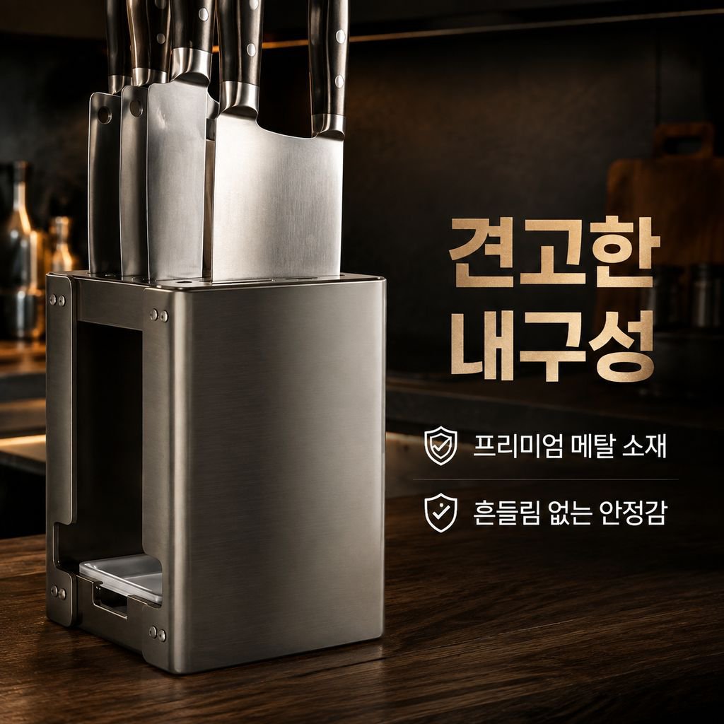 주방 다기능 칼꽂이 정리대
