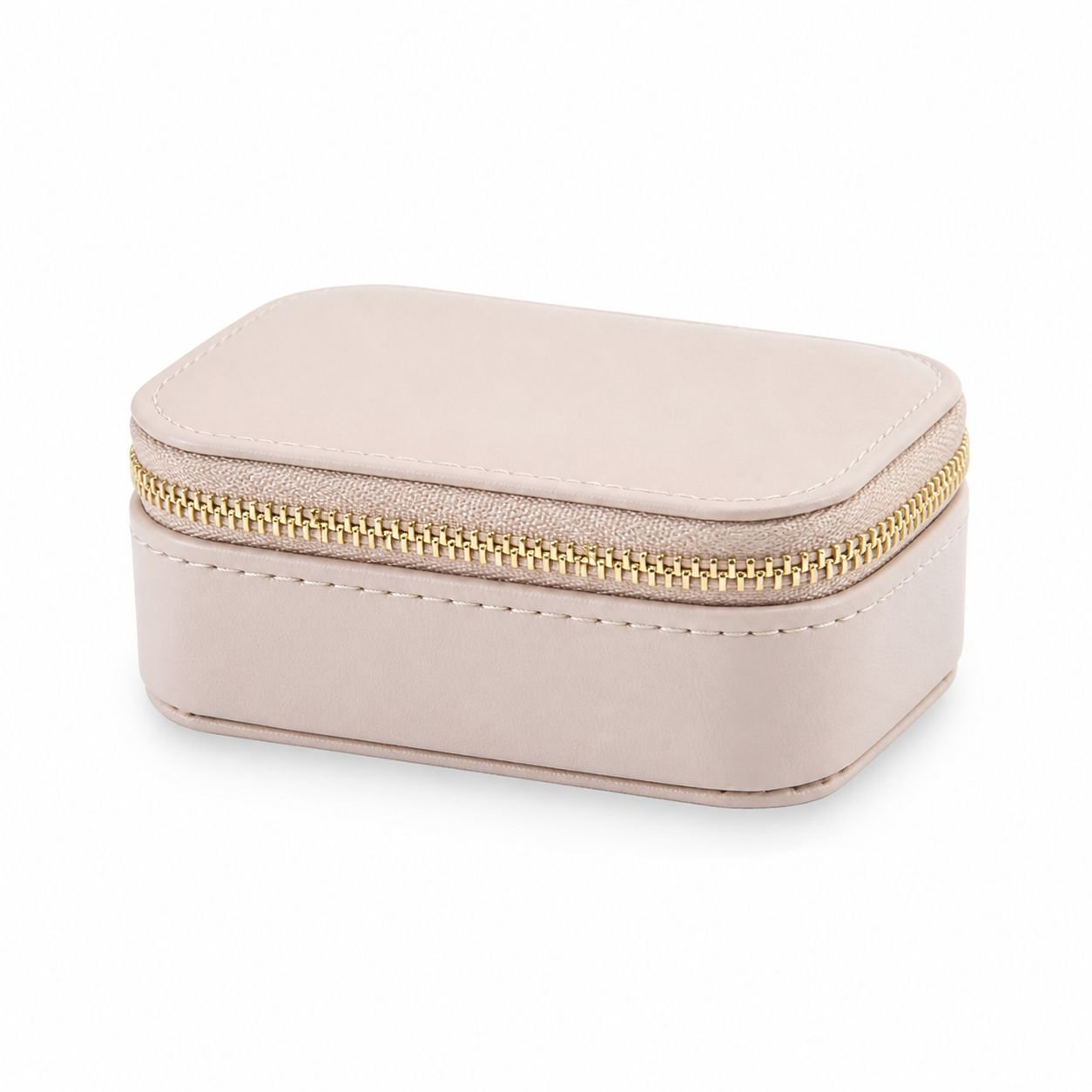Portable Mini Jewelry Box, Travel Earring & Ring Organizer, Lightweight Luxury Design