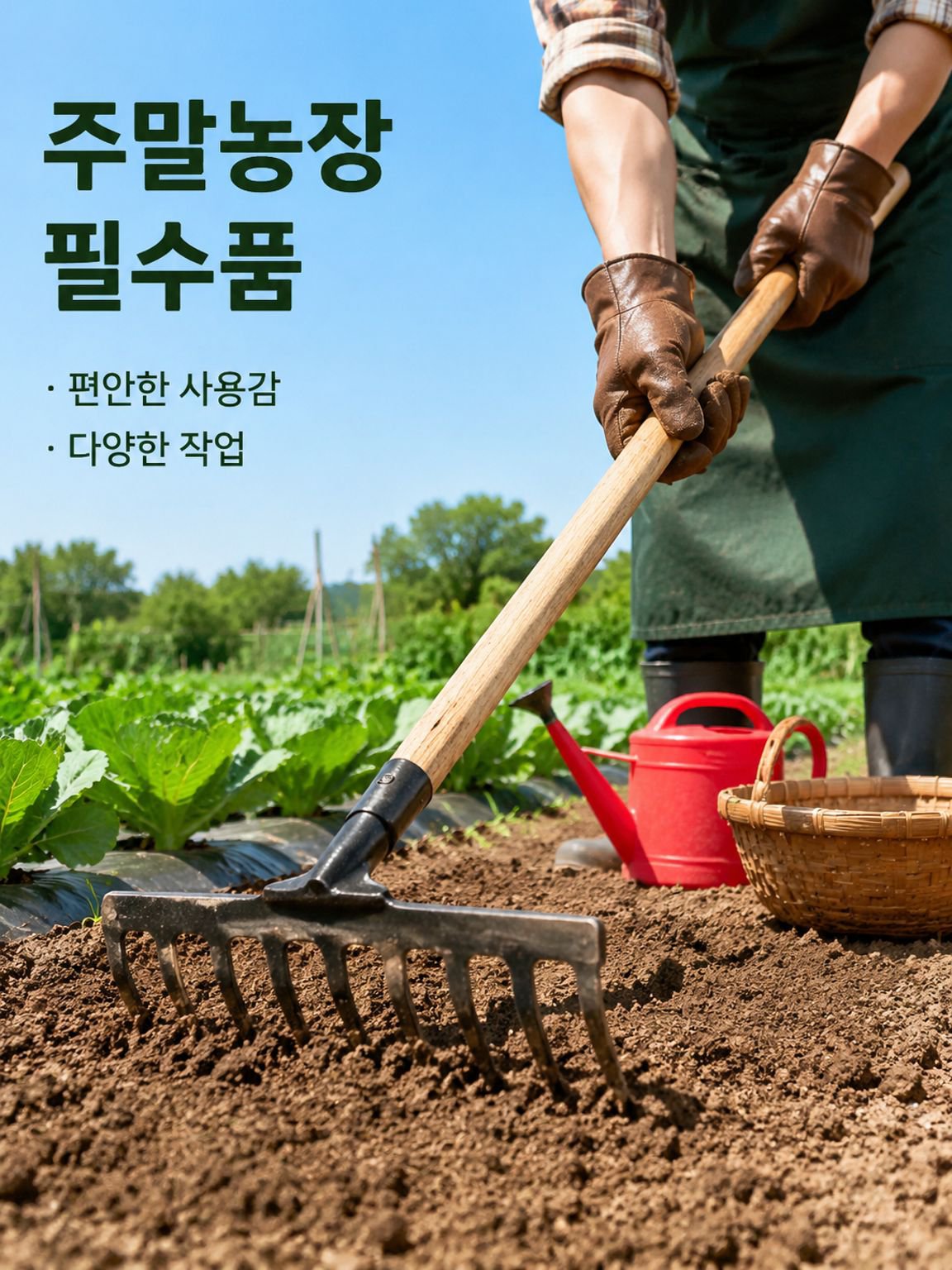 농업용송토갈이다용도두꺼운갈퀴