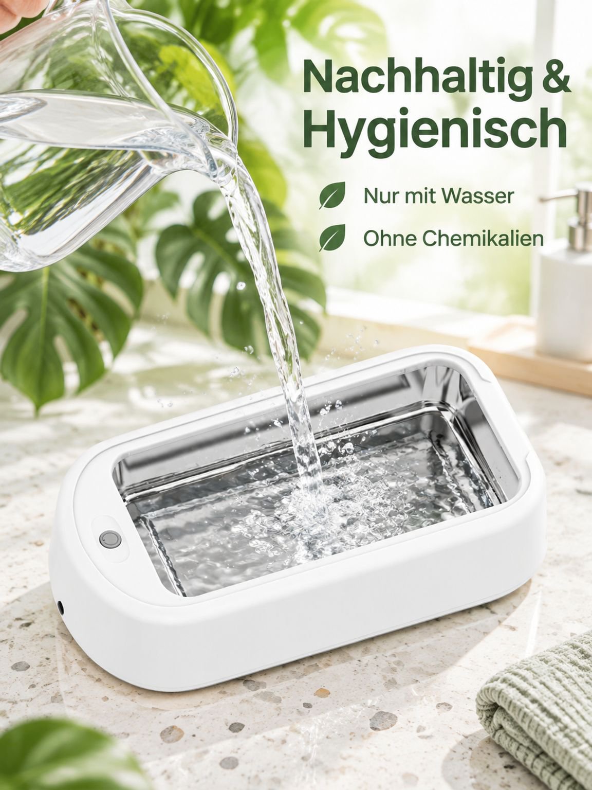 Ultraschallreiniger für Brillen für den Heimgebrauch
