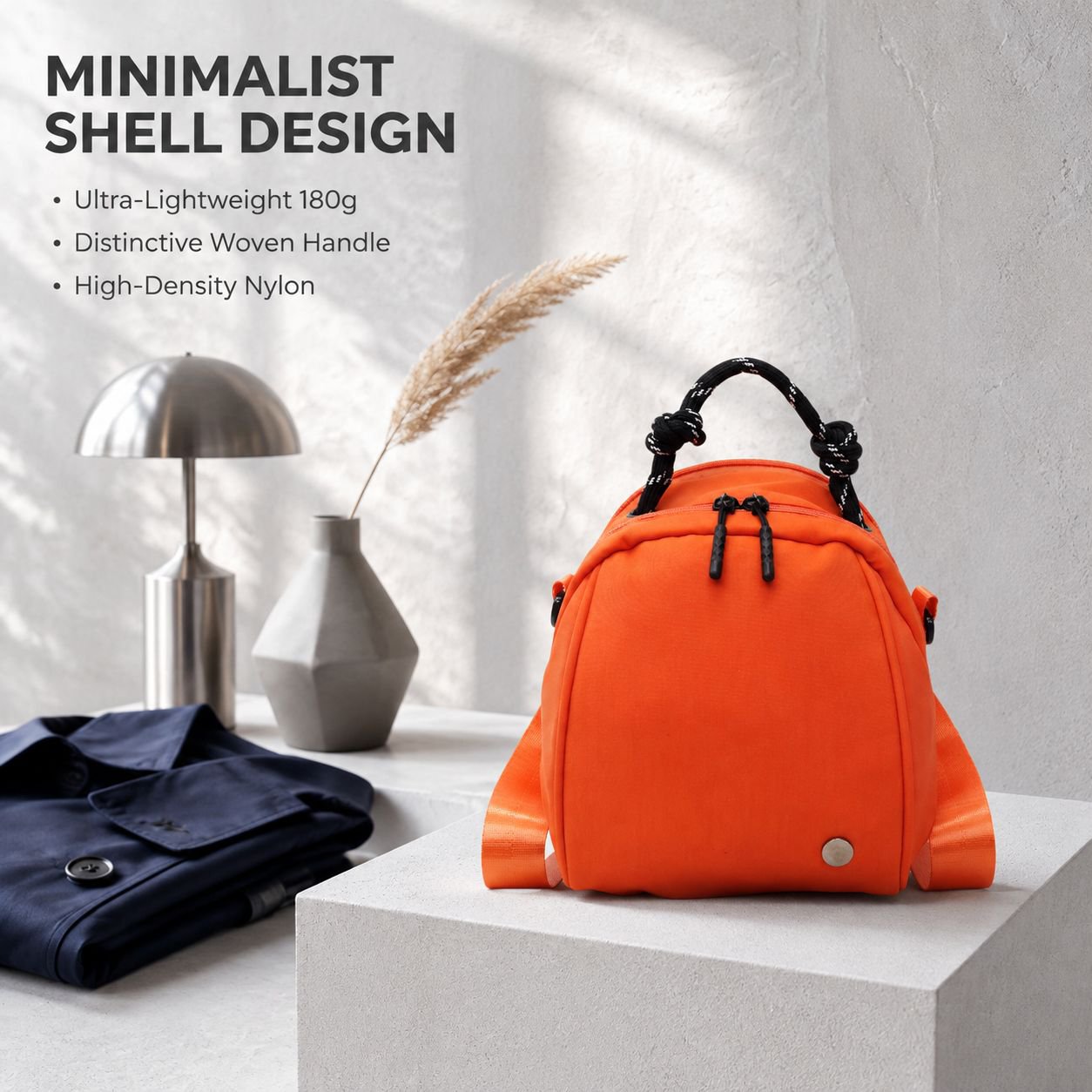 Mini Japanese Style Shell Crossbody Bag