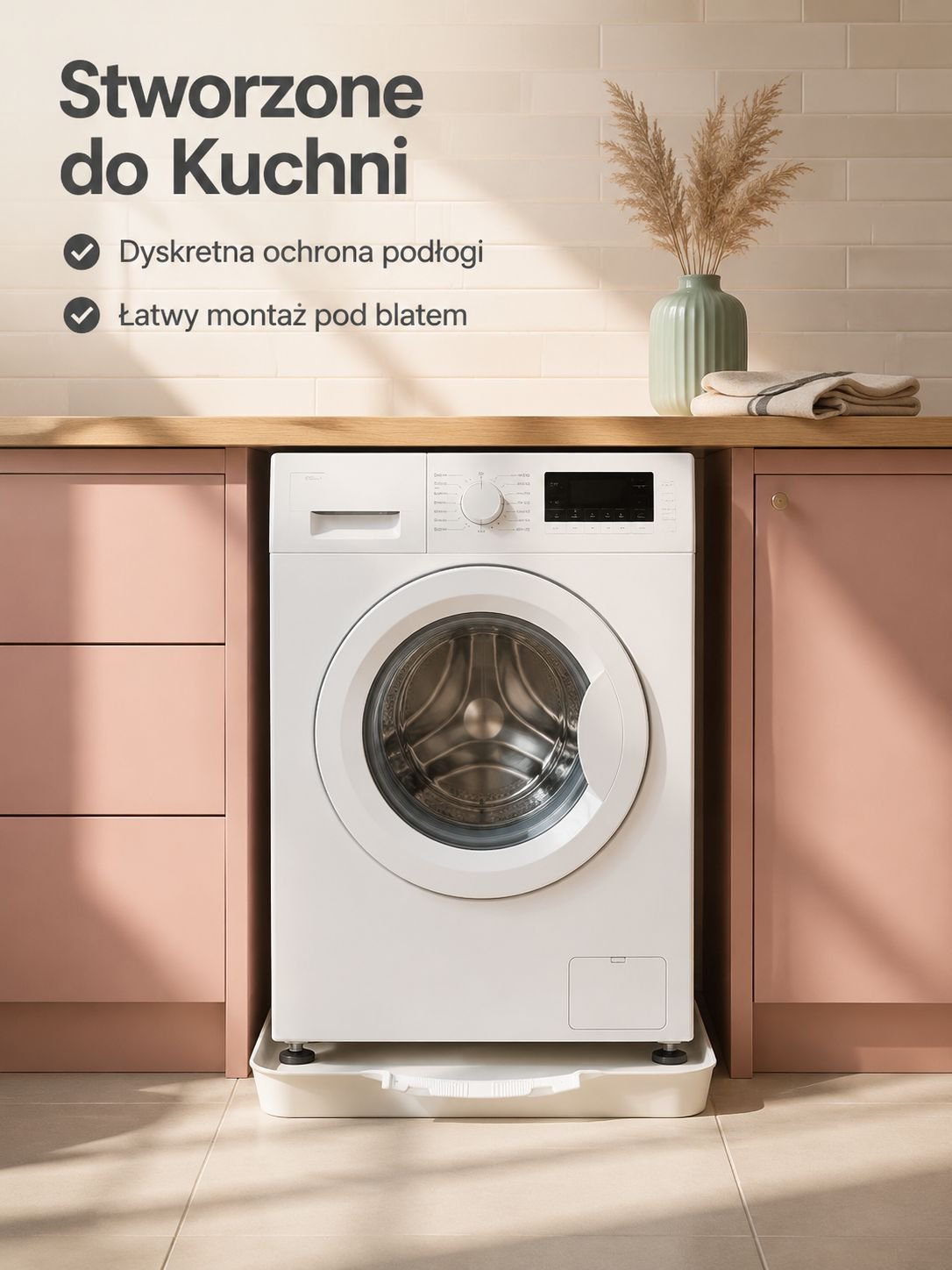 Taca ochronna pod pralkę przeciw zalaniu