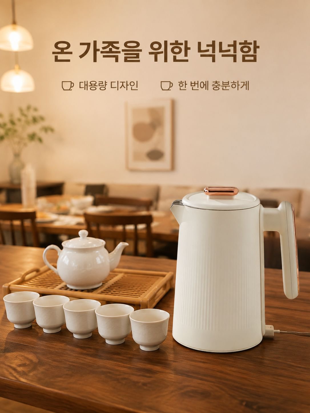 스테인리스 스틸 전기 주전자
