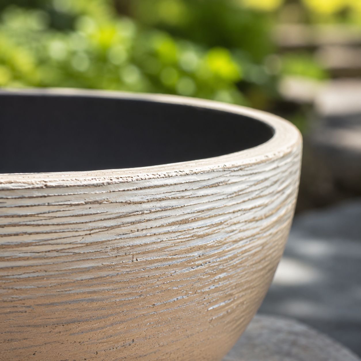 Elegant ecological lotus pot for courtyard landscaping