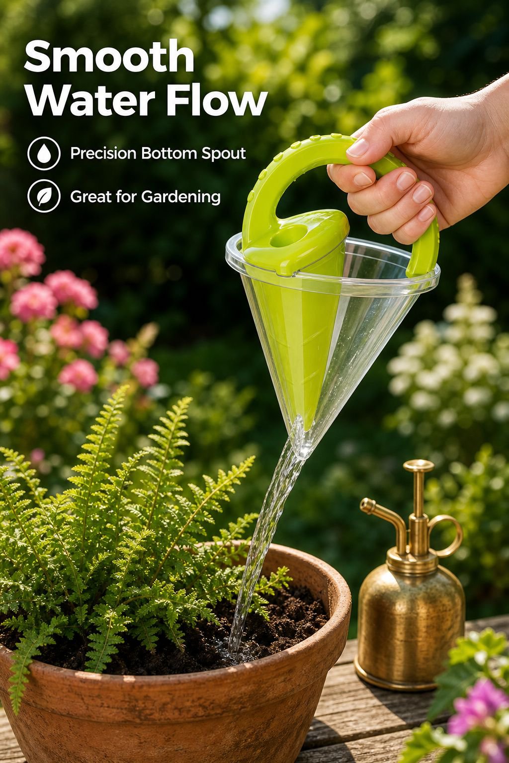 Easy to Clean Kids Sand Funnel Toy in Action
