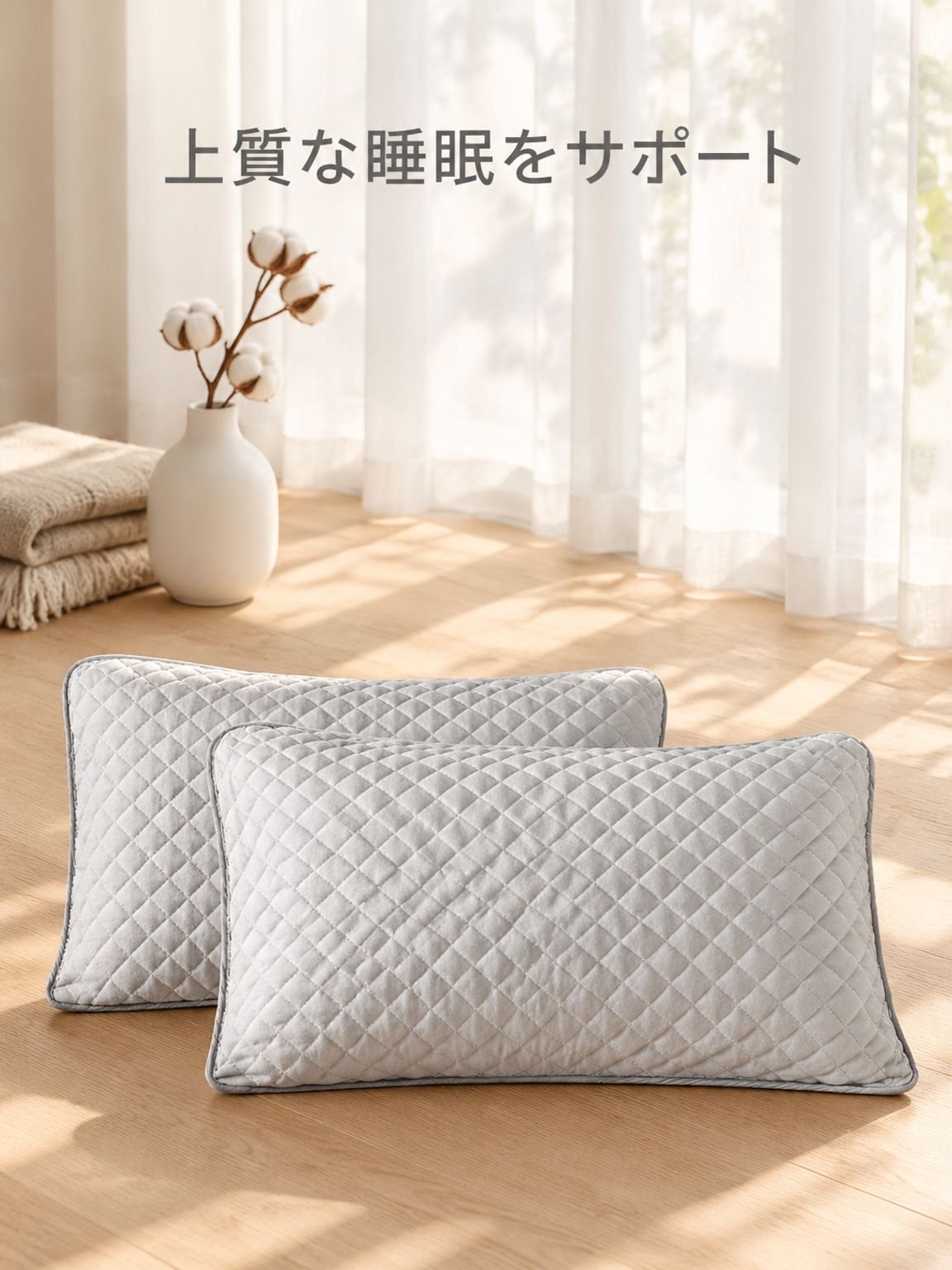 快適な低反発枕芯