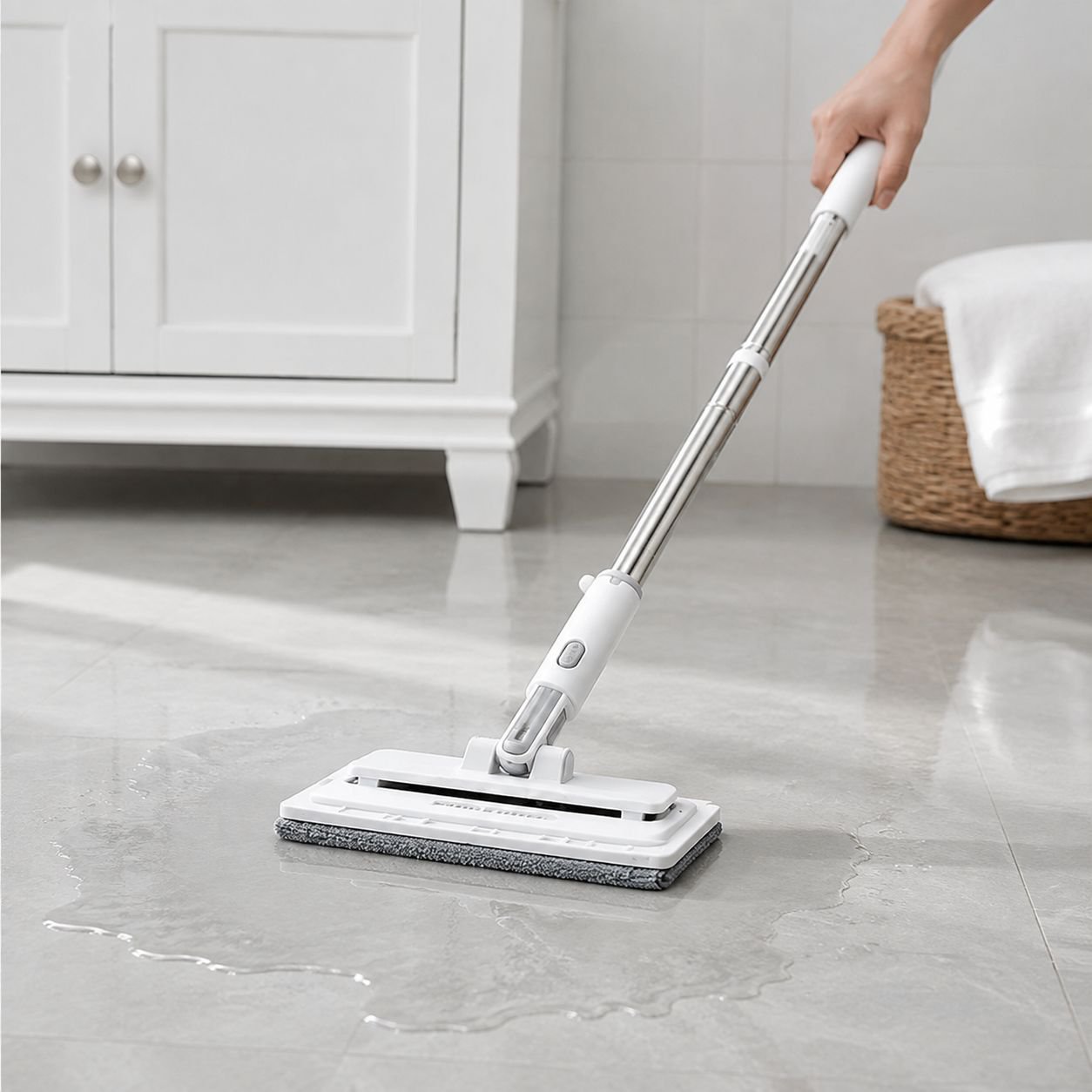 Lightweight mini mop for easy cleaning