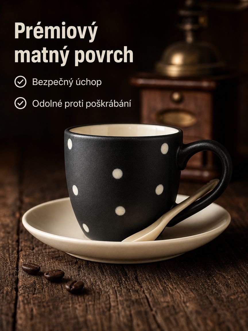 Sada keramických hrnků