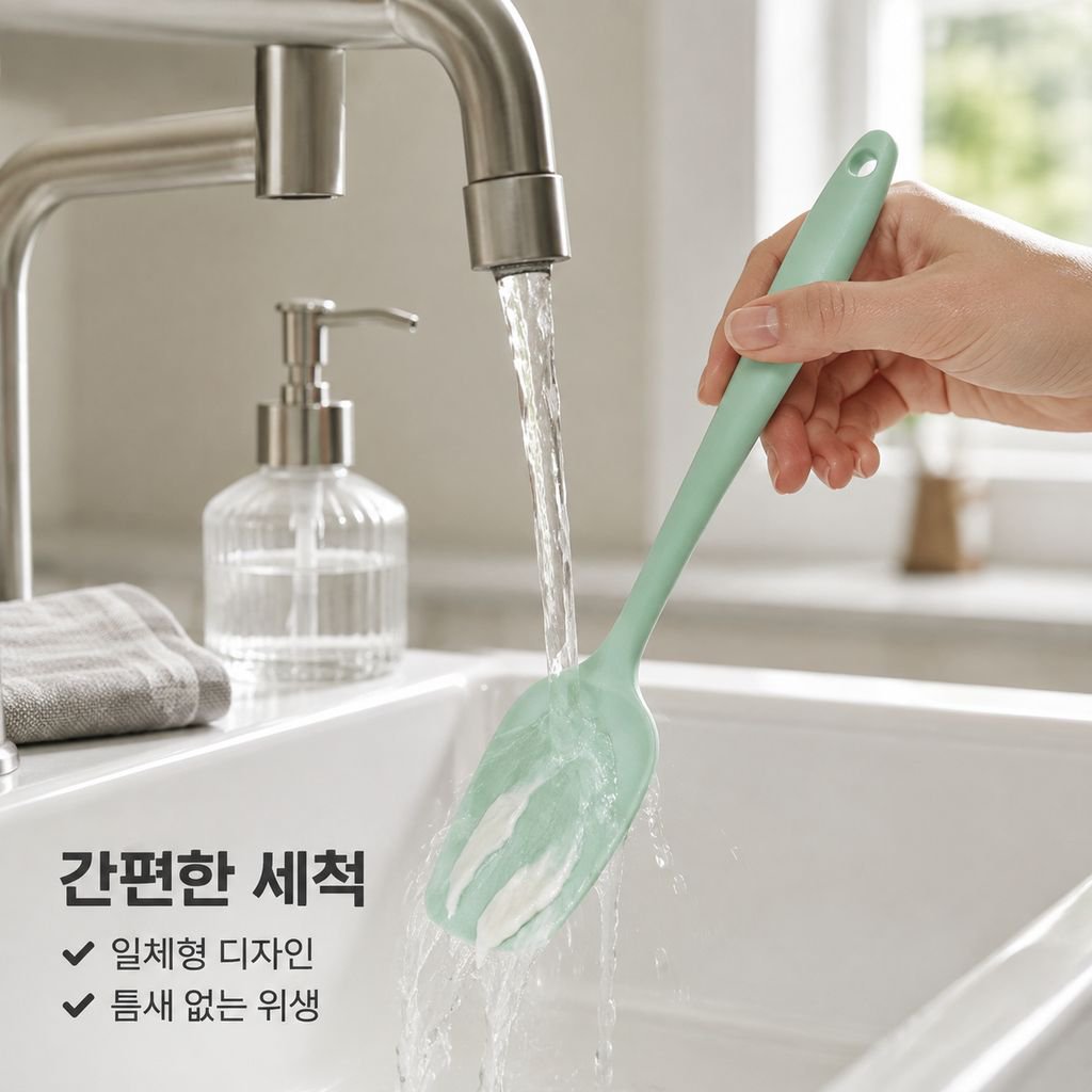 대소 실리콘 스크레이퍼 주방 베이킹 도구
