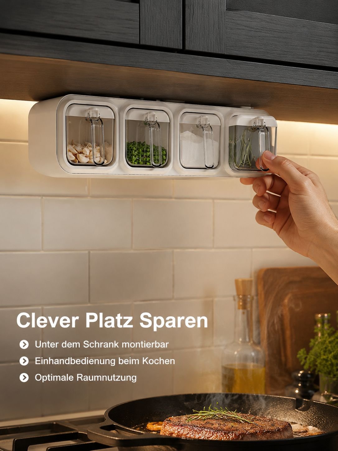 Robuste und langlebige Aufbewahrungsbox für Salz