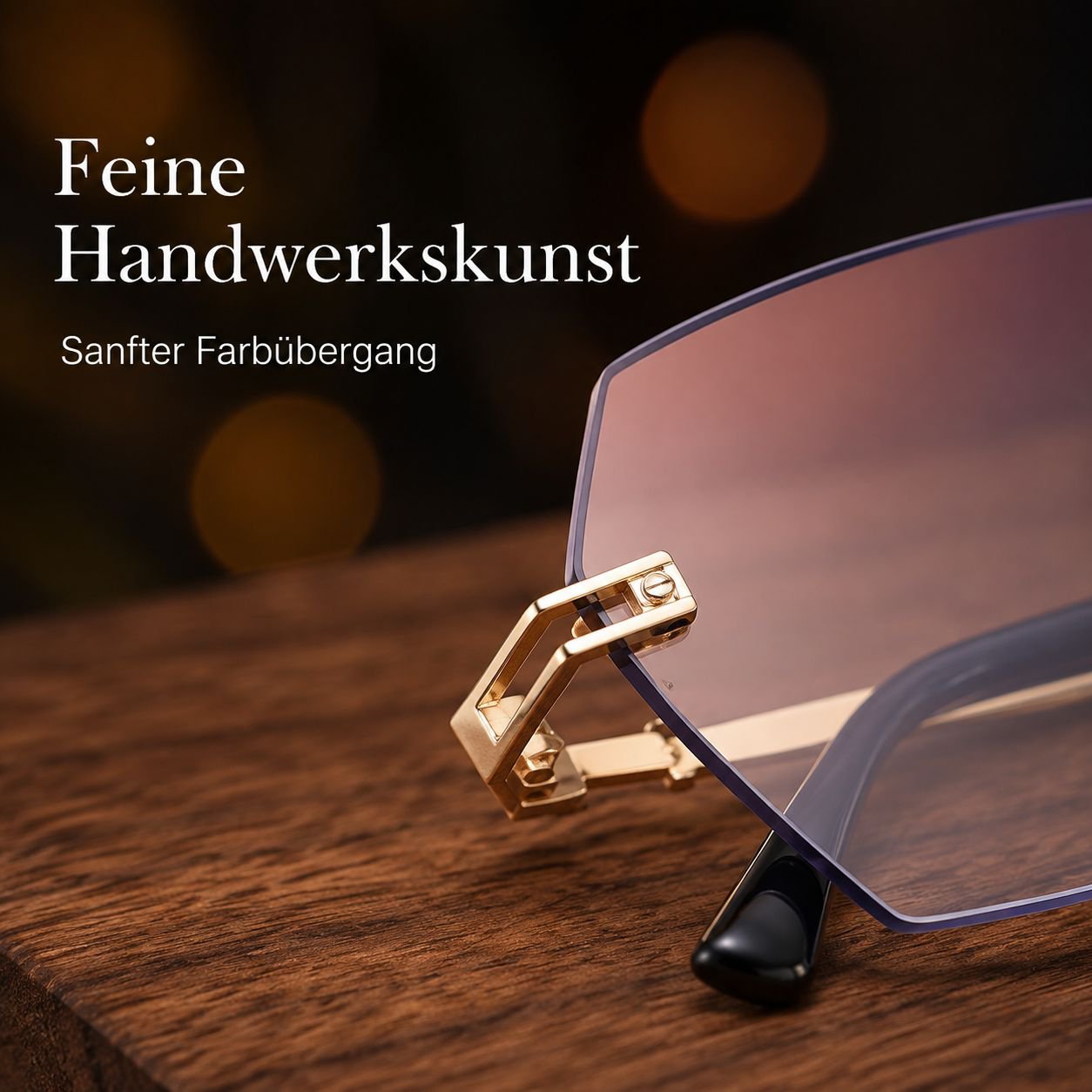 Lesebrille mit Farbverlauf