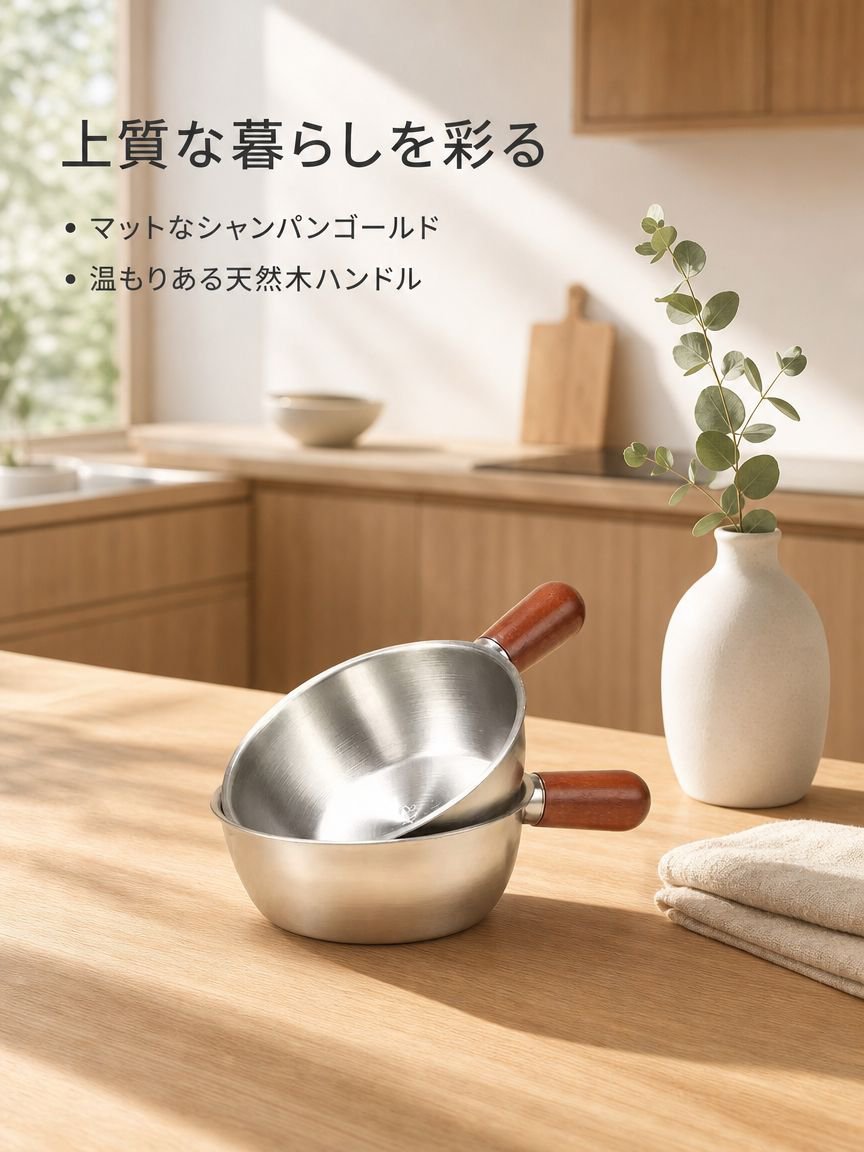 ステンレスカップカップ補食鍋