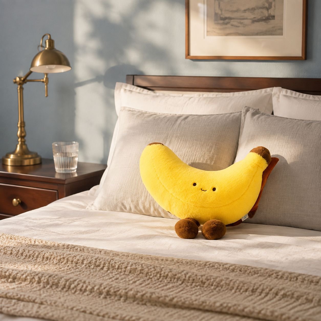 Simulation Long Legs Banana Plush Toy Pillow
