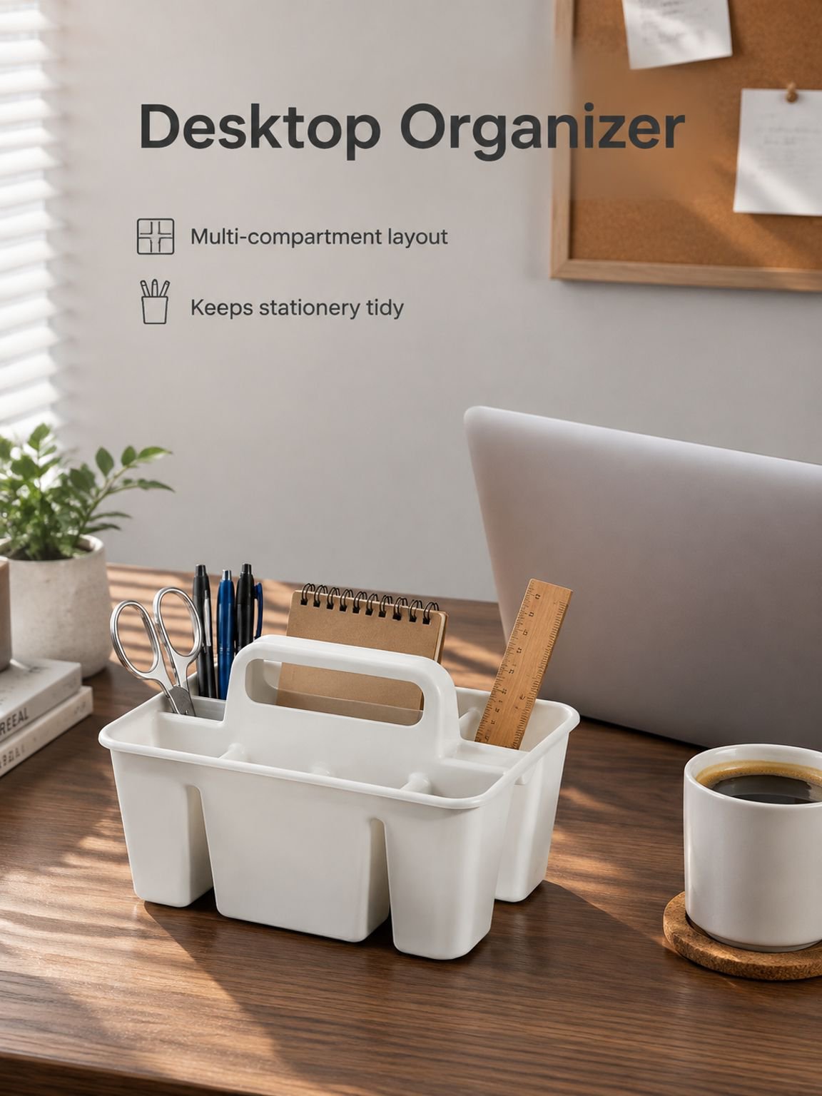 Portable cleaning storage basket, household divider, sundrying basket, desktop storage bin, desktop 