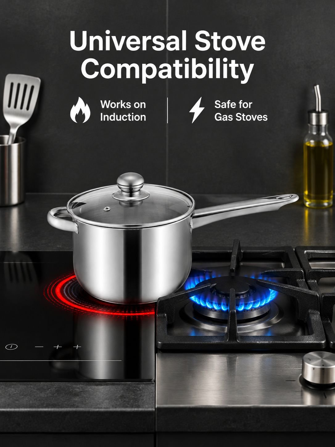 Large-capacity stainless steel deep fryer
