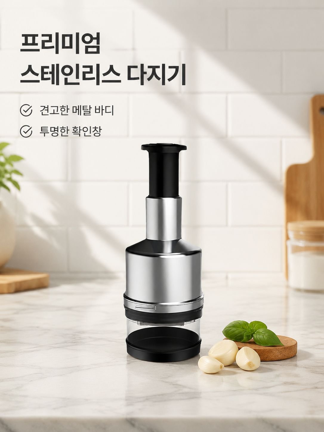 수동 과일야채 다지기