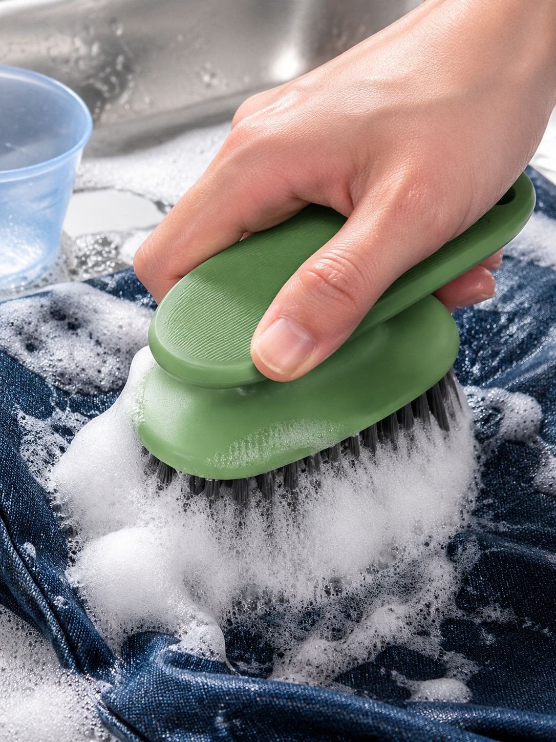 Durable cleaning tool for clothes, shoes, and fabrics