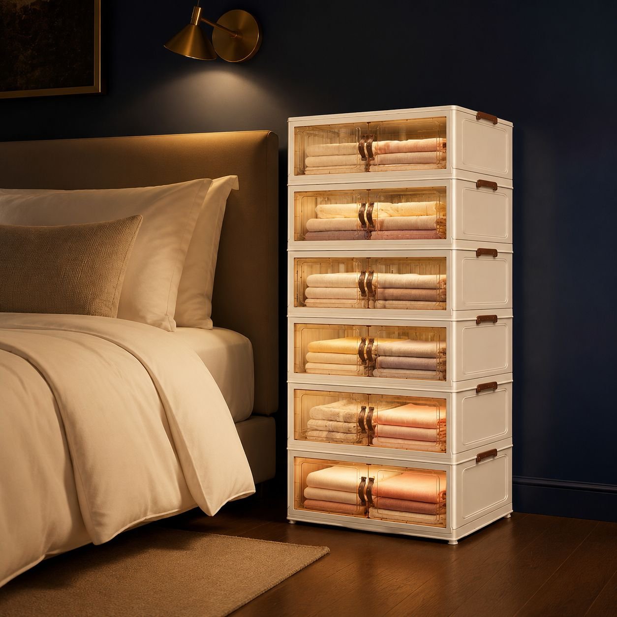 Space-saving storage solution for small apartments