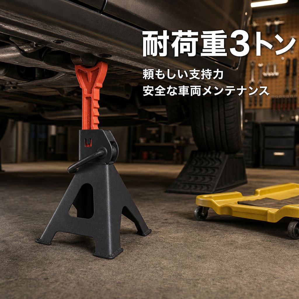 3トン安全サポートスタンド 車整備用