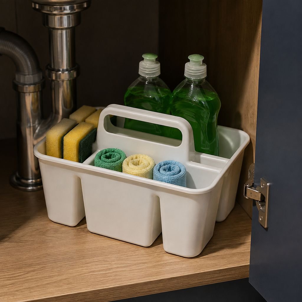 Portable Divided Utility Caddy