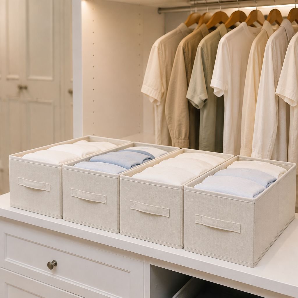 Sturdy organizer bin for laundry and household items