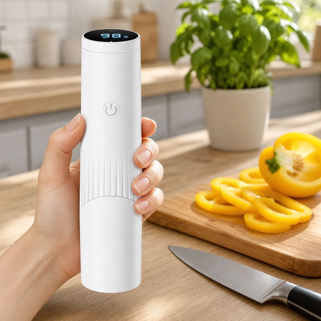 JMY Portable Electric Vacuum Pump for Food Storage and Preservation Bags