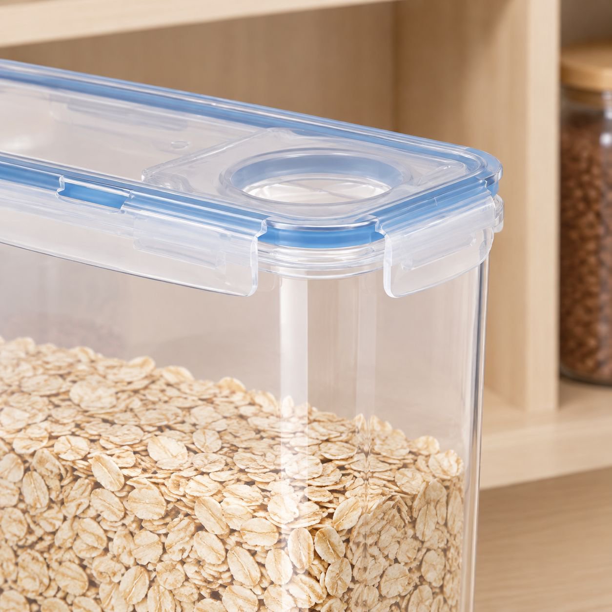 食品グレードの透明プラスチック製キムチ保存容器