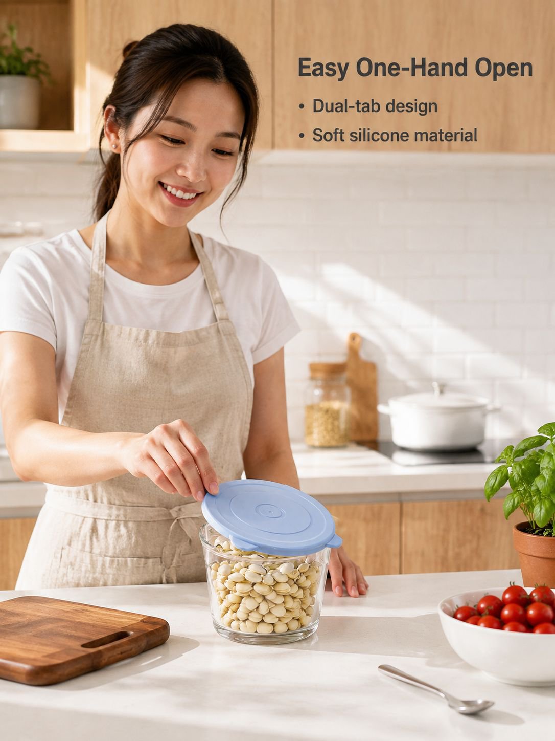 High Borosilicate Glass Kimchi Sealing Jar