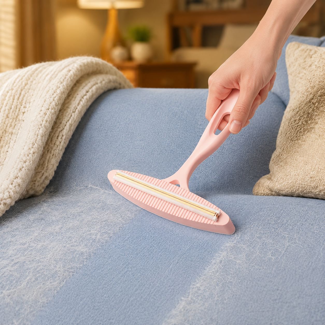Versatile Lint Remover for Carpets, Sofas, and Wool Sweaters