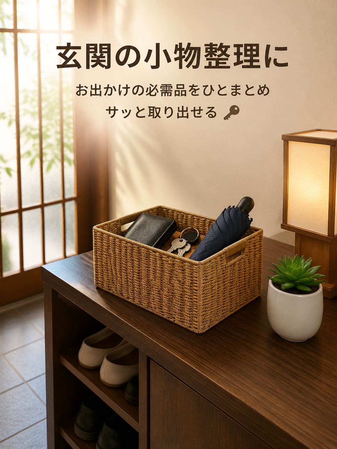 鉄製フレーム収納バスケット