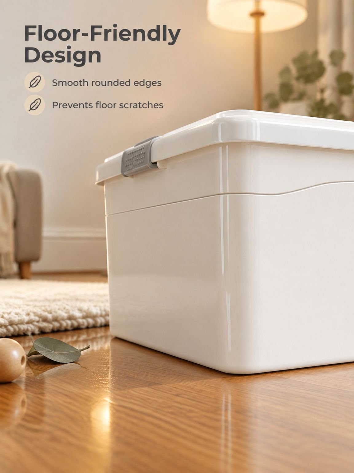 Multi-purpose large storage box for home and office