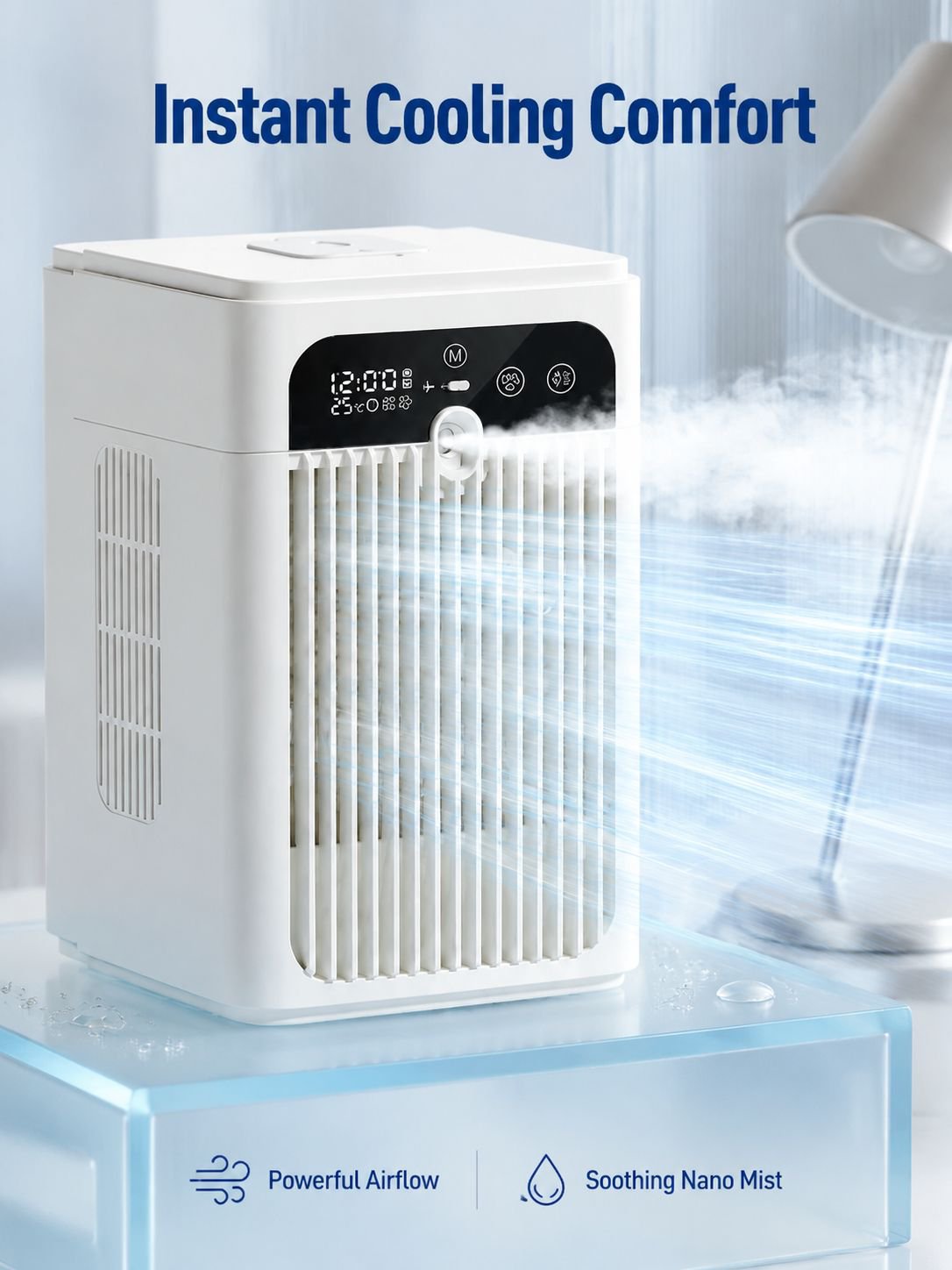 Desktop Mist Air Cooler Fan