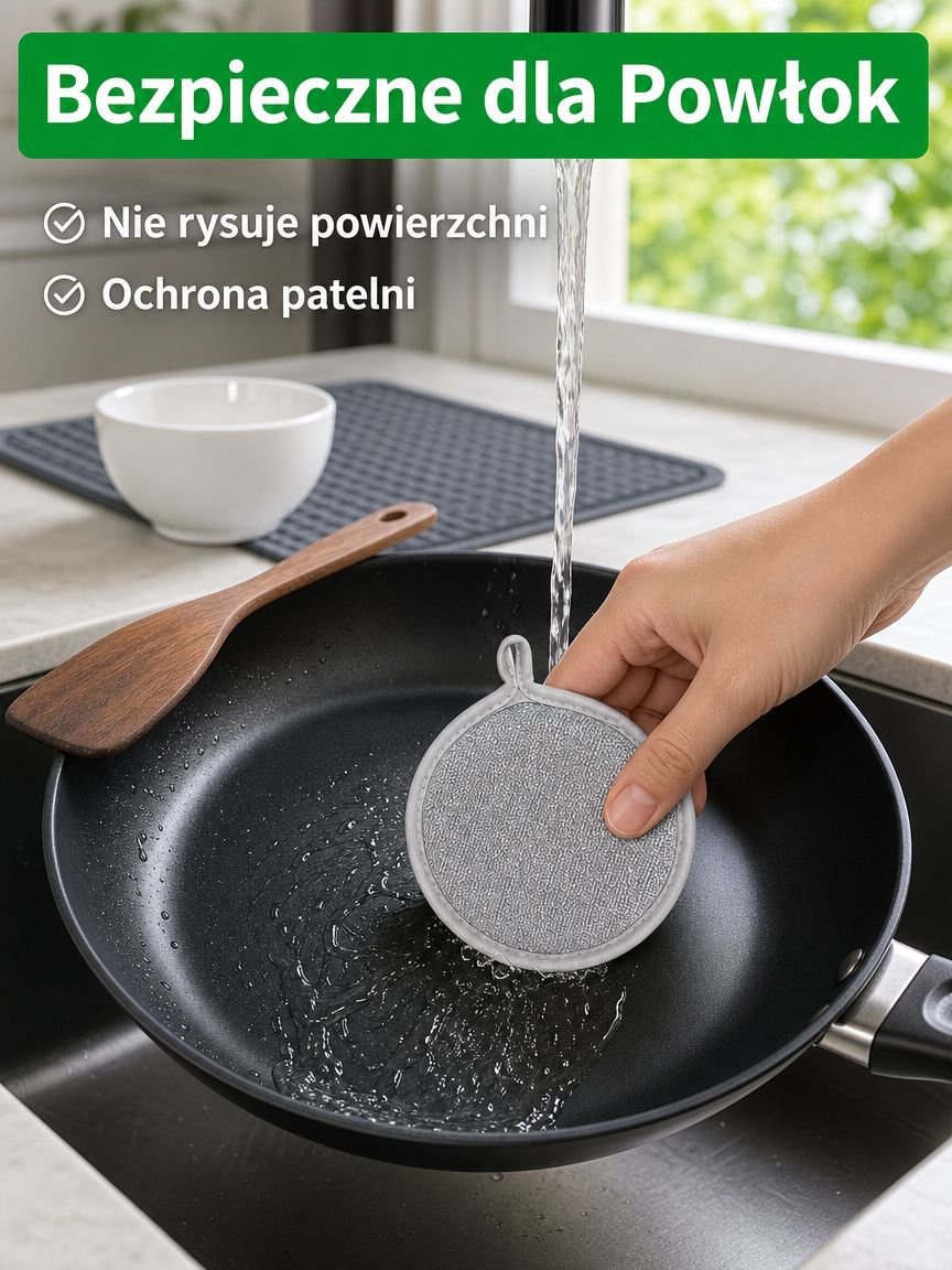 Metalowa gąbka do czyszczenia