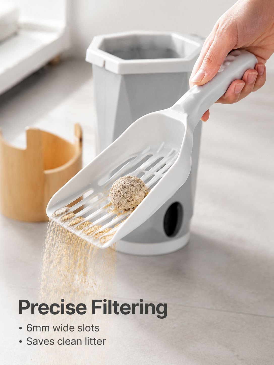 Cat Litter Bag with Scoop Set