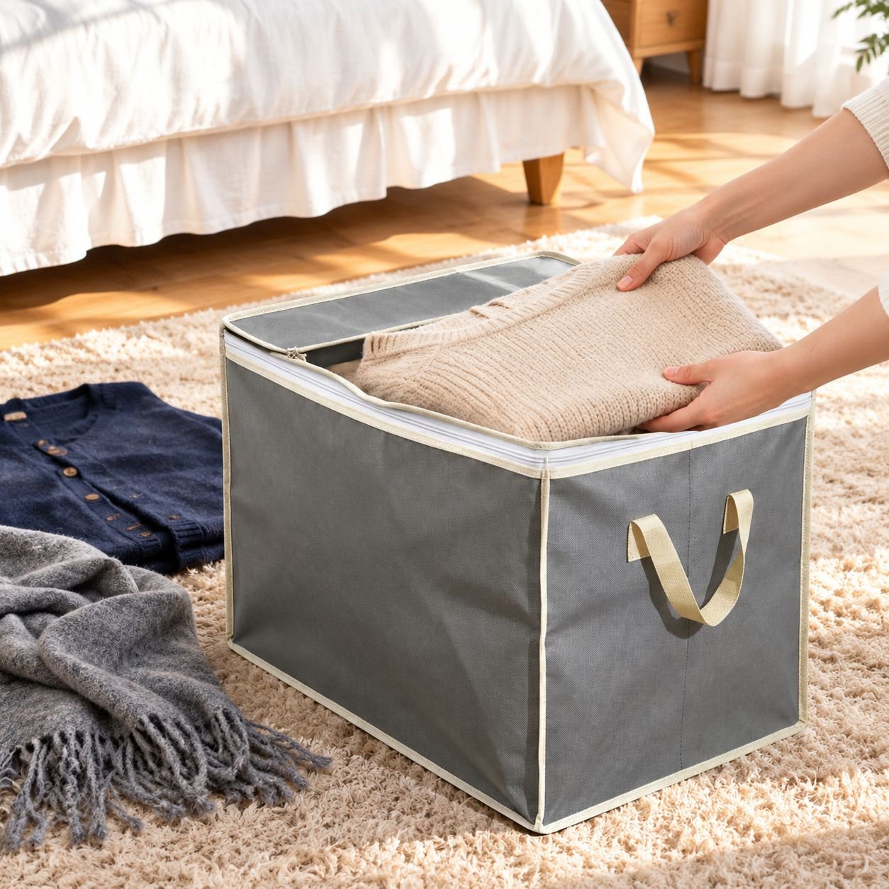 Travel bag with multiple storage pockets
