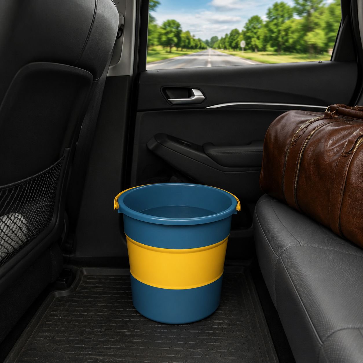 Compact collapsible bucket for easy storage