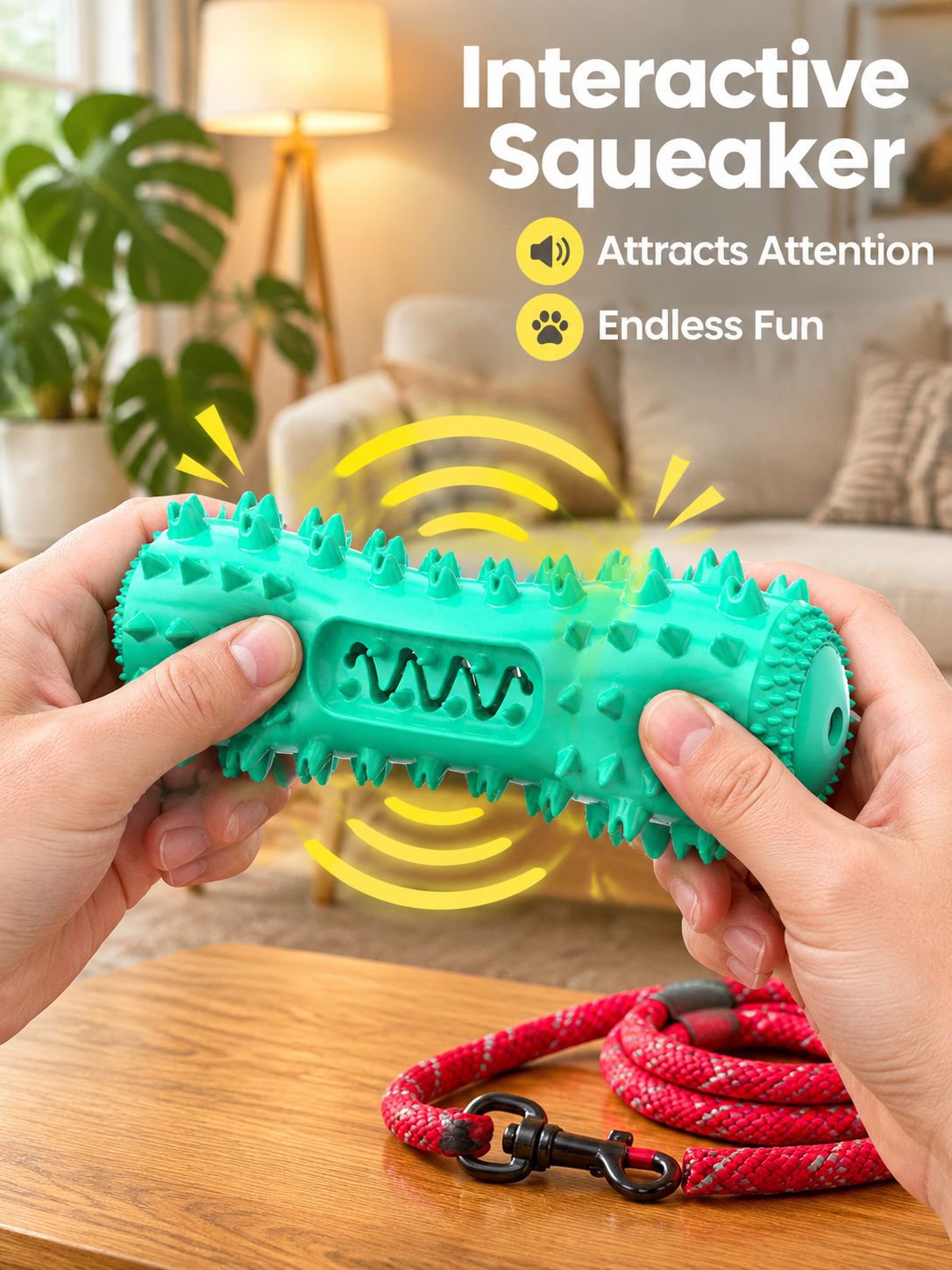 Sounding Serrated Teething Stick