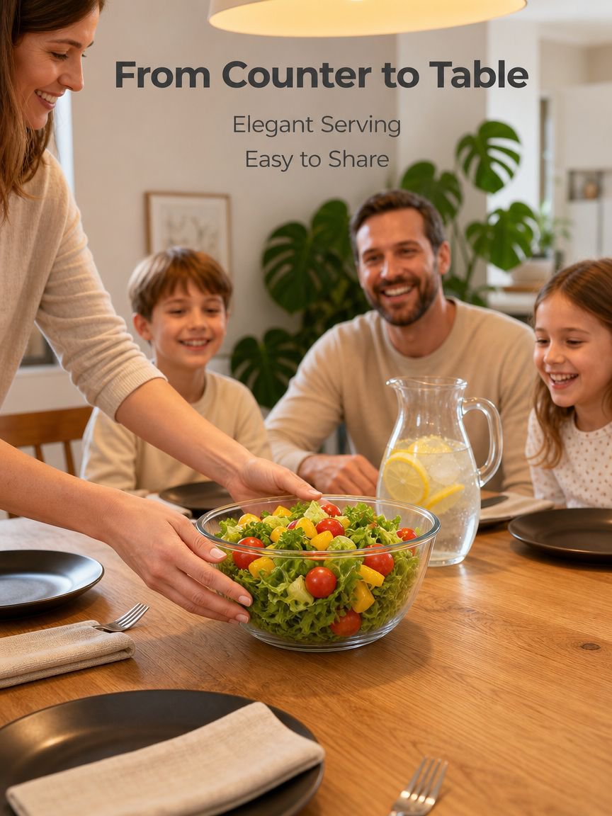 Glass bowl tableware