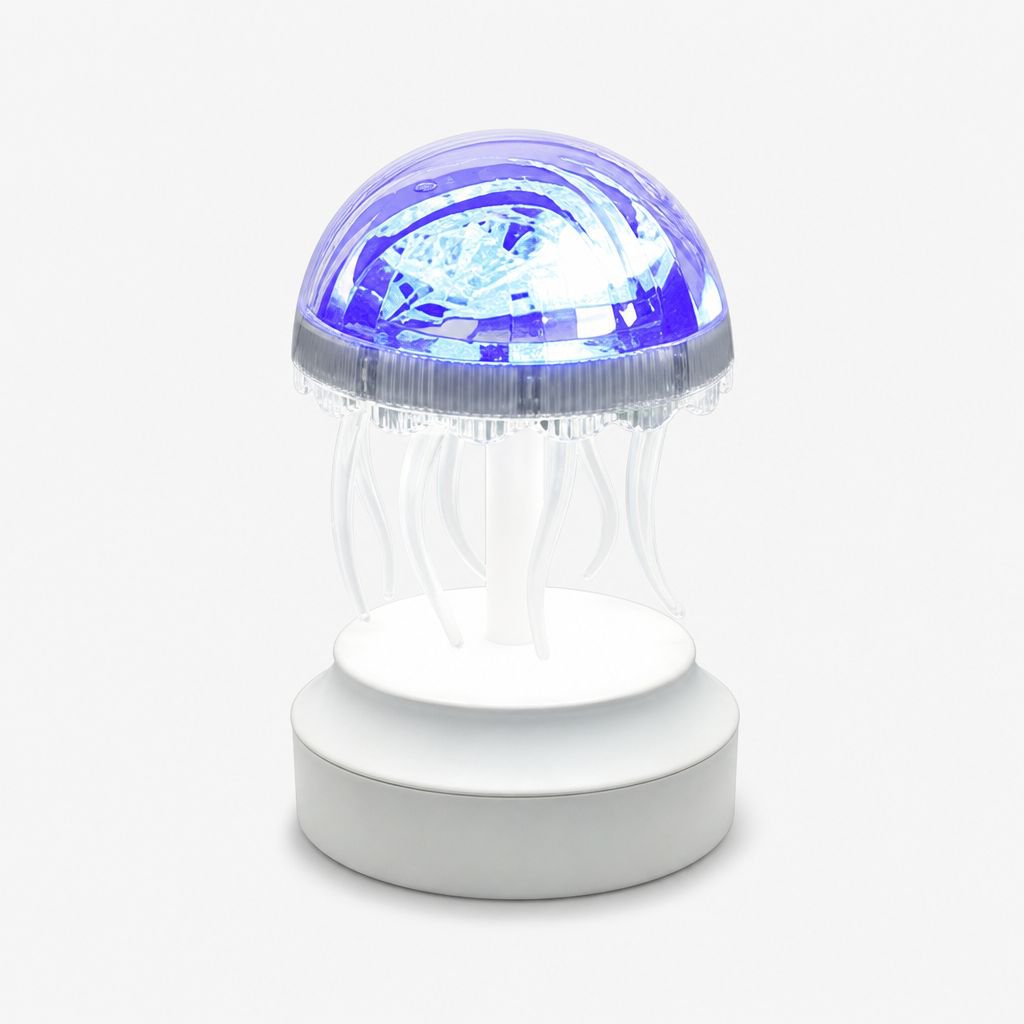 Creative Jellyfish Eye-Friendly Ambient Night Light with 16 Modes
