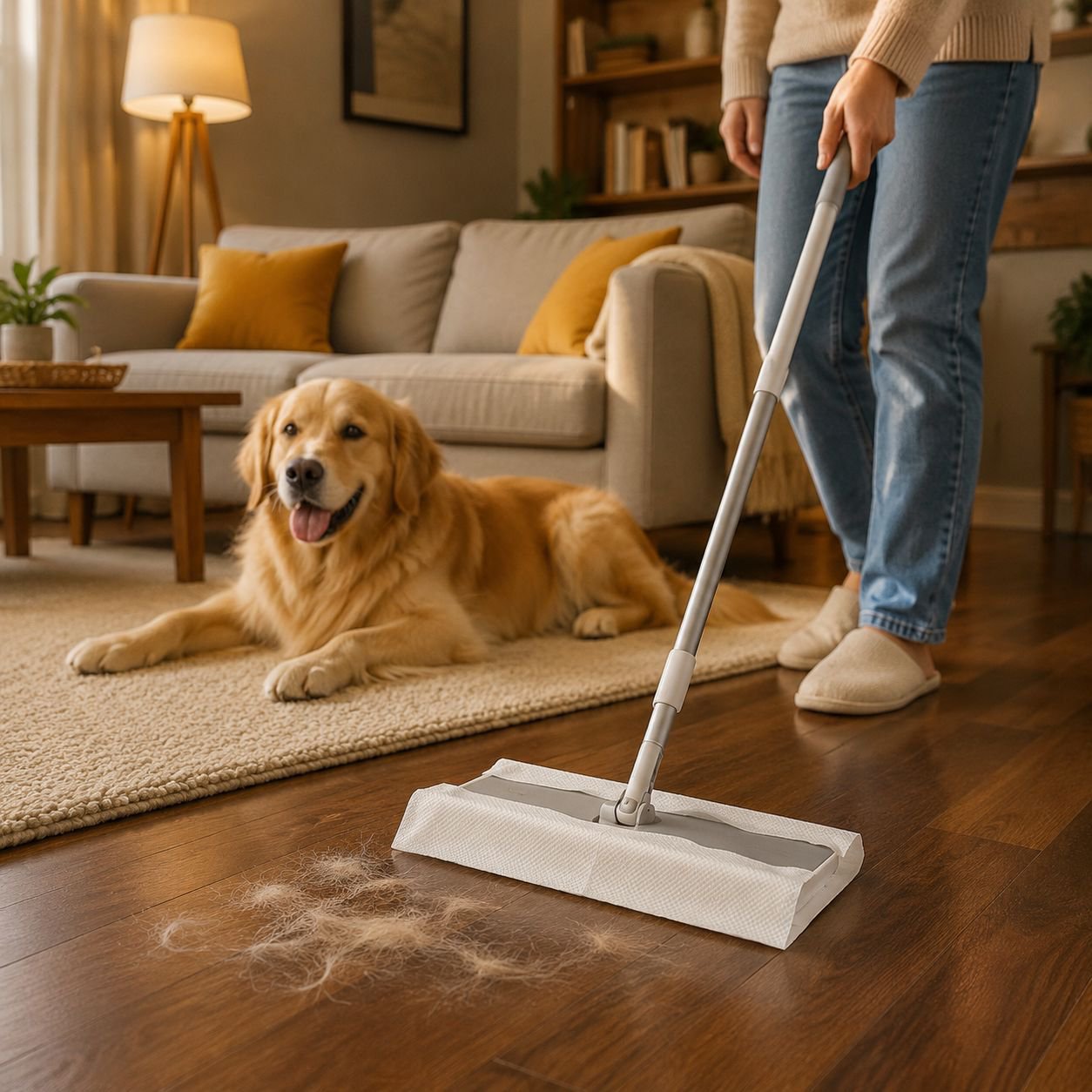 Close-up of static dust cleaning sheet texture