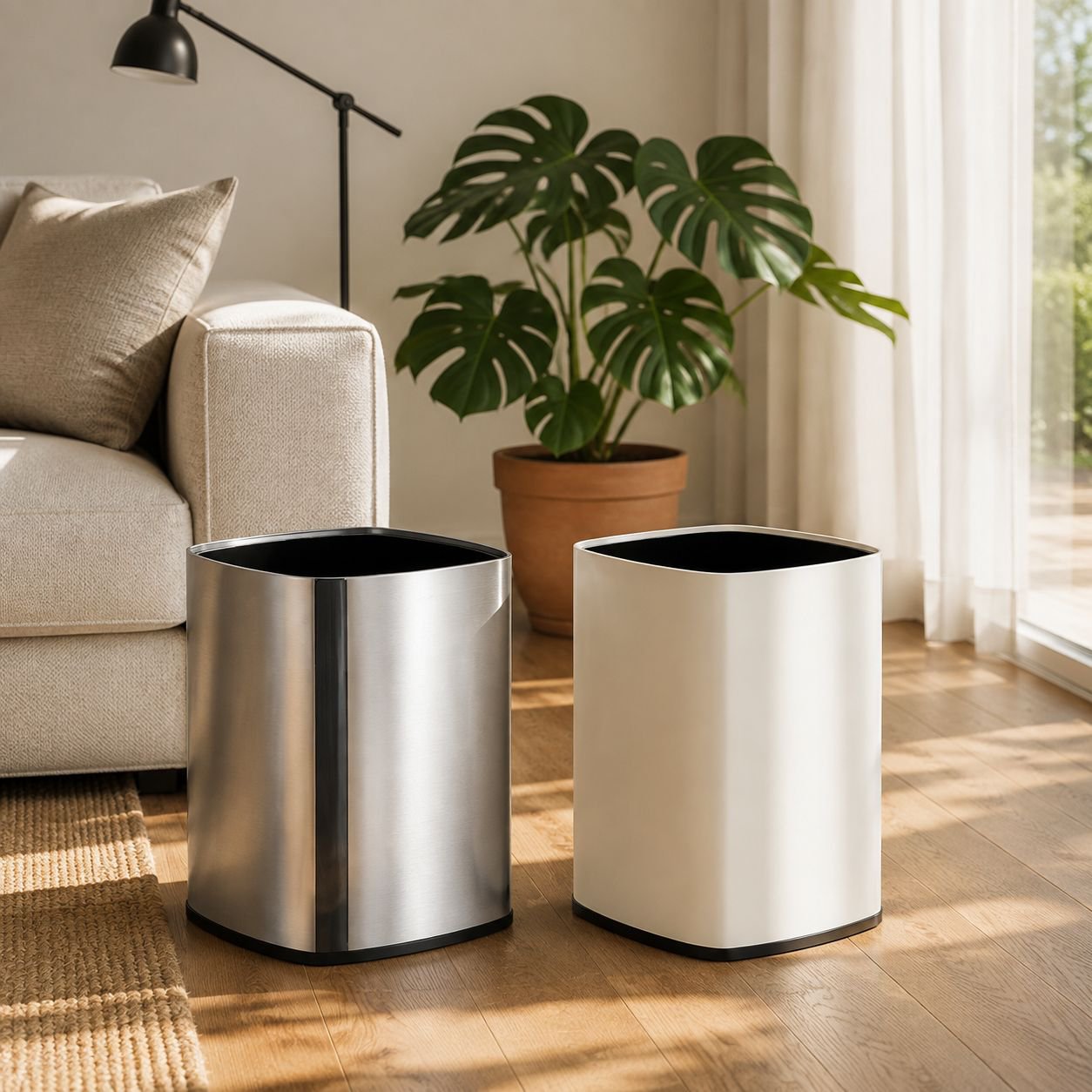 Multi-functional Household Trash Bag Storage Bin