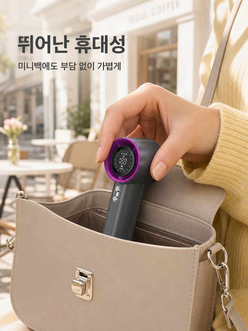 다양한 색상의 휴대용 핸디 선풍기