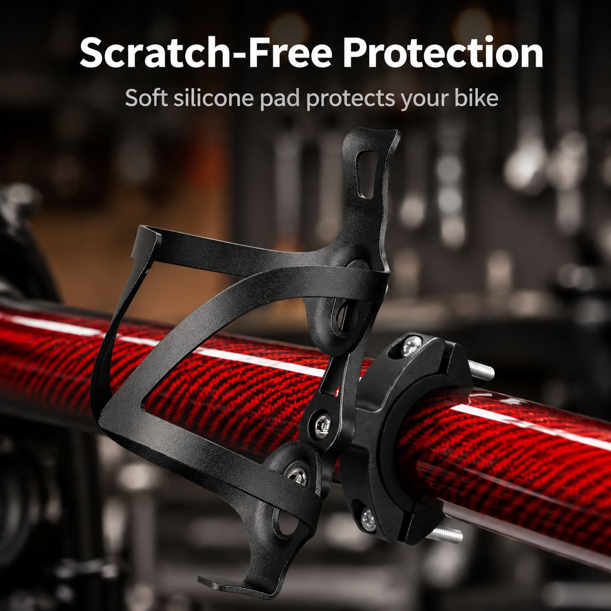 Bicycle Bottle Holder, Rotatable Aluminum Alloy Cup Holder for Various Bikes