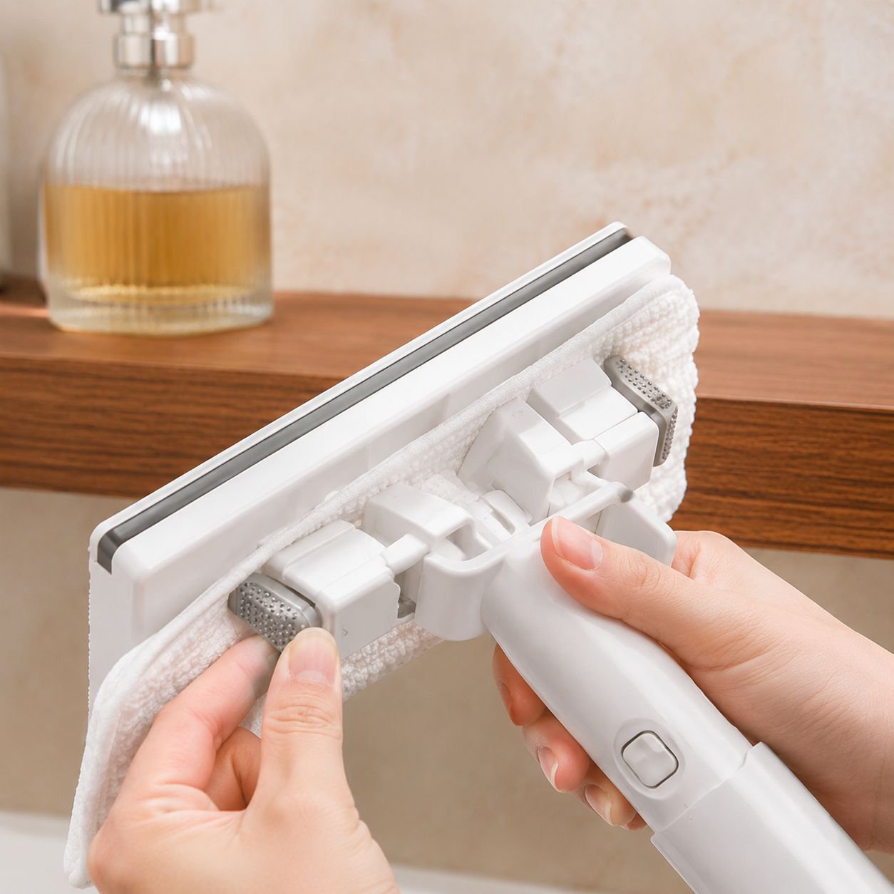 Household Washable Secondary Lengthened Hands-Free Mop