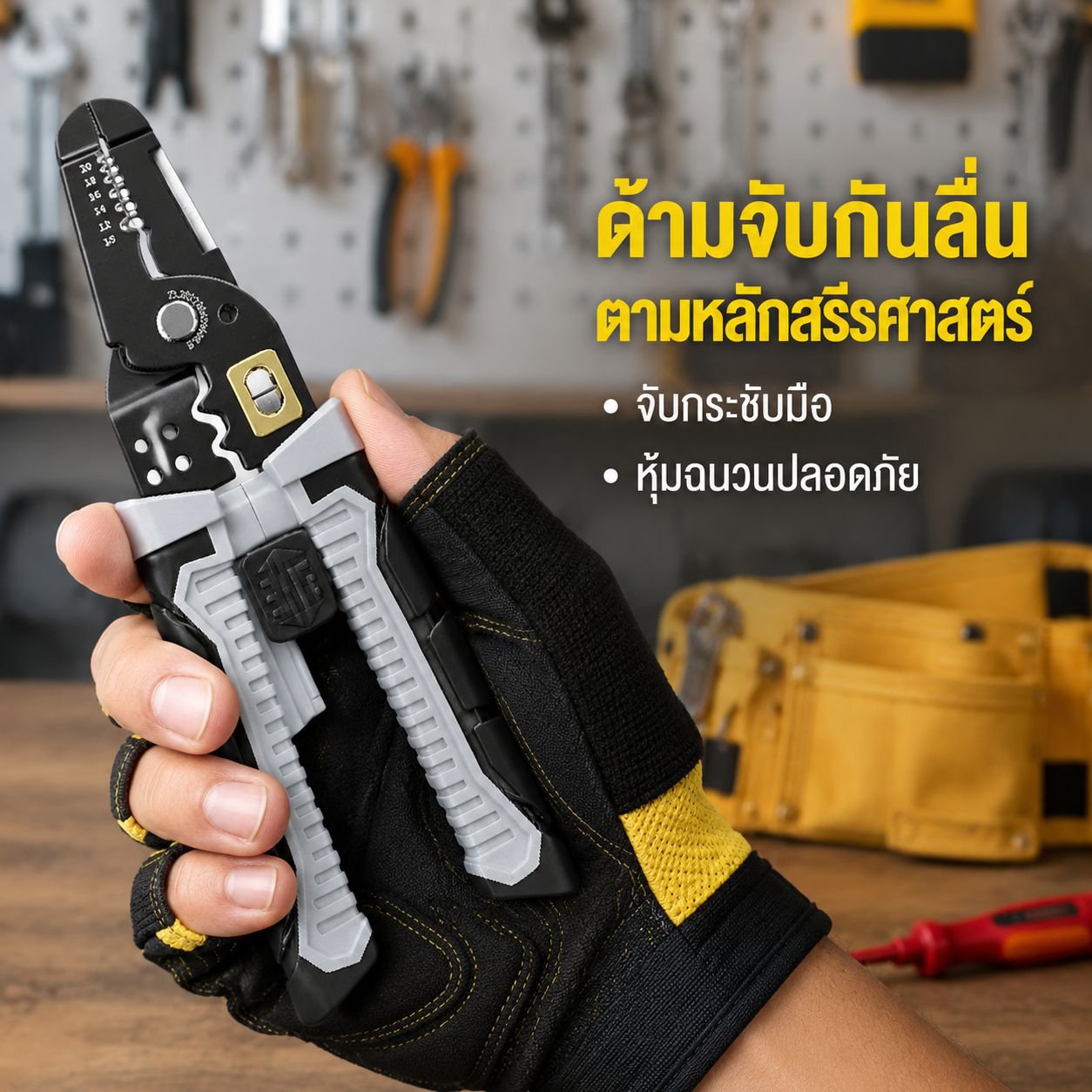 คีมเอนกประสงค์สำหรับช่างไฟฟ้า