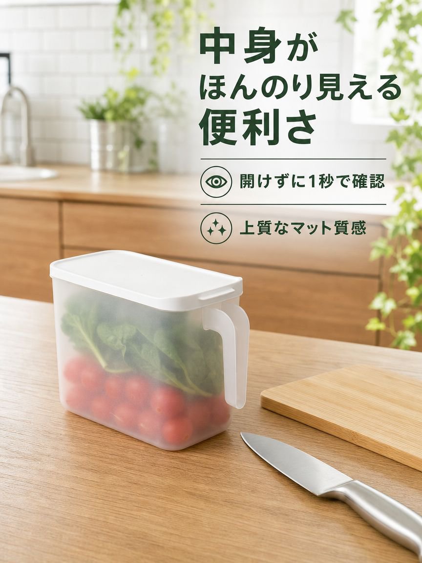 食品グレードの冷蔵庫用保存容器