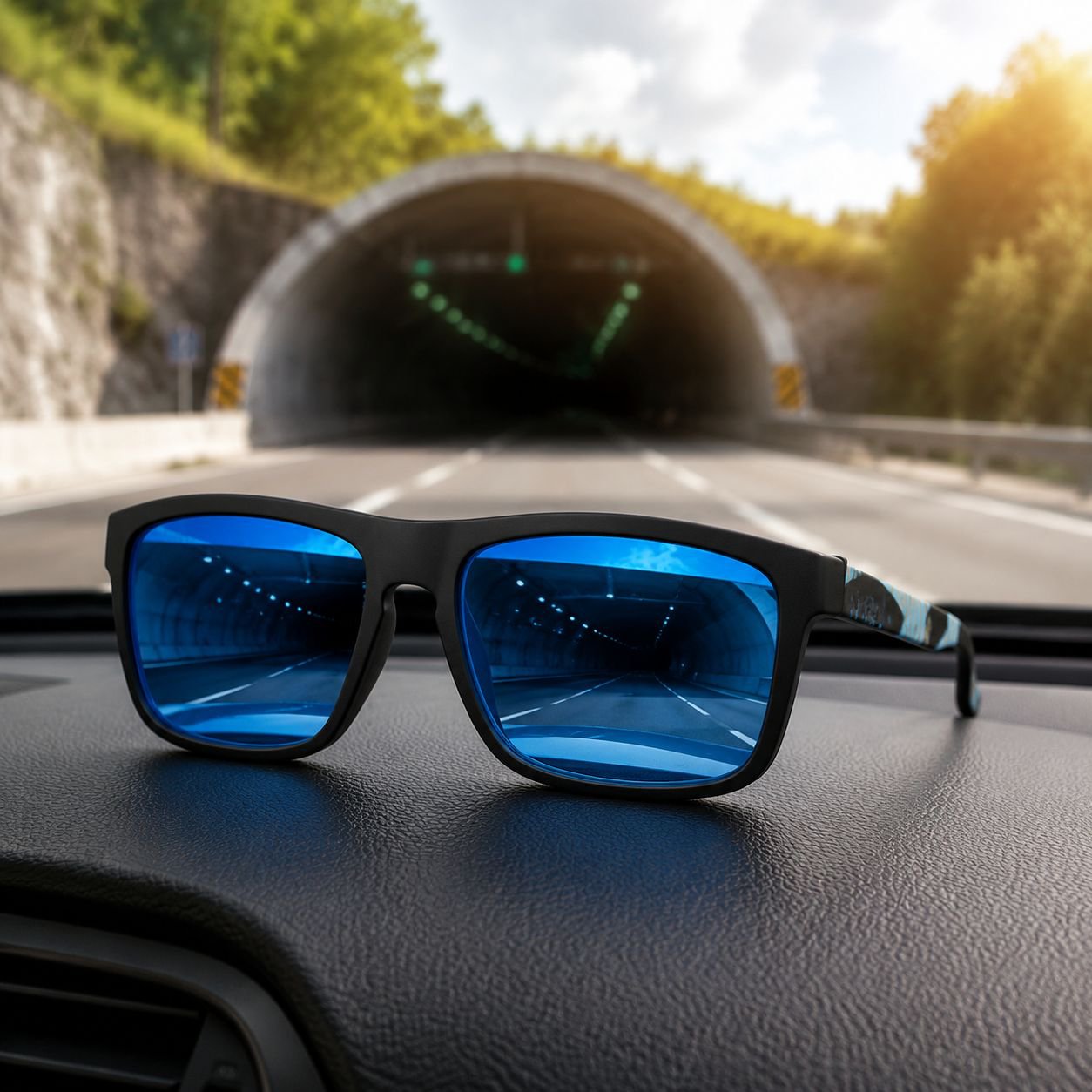731 sunglasses with anti-glare polarized lenses